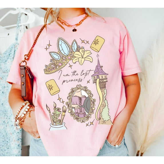 Vintage Disney Tangled Rapunzel T-Shirt, Disney Princess Rapunzel Shirt, Lost Princess Tee, Magic Kingdom
