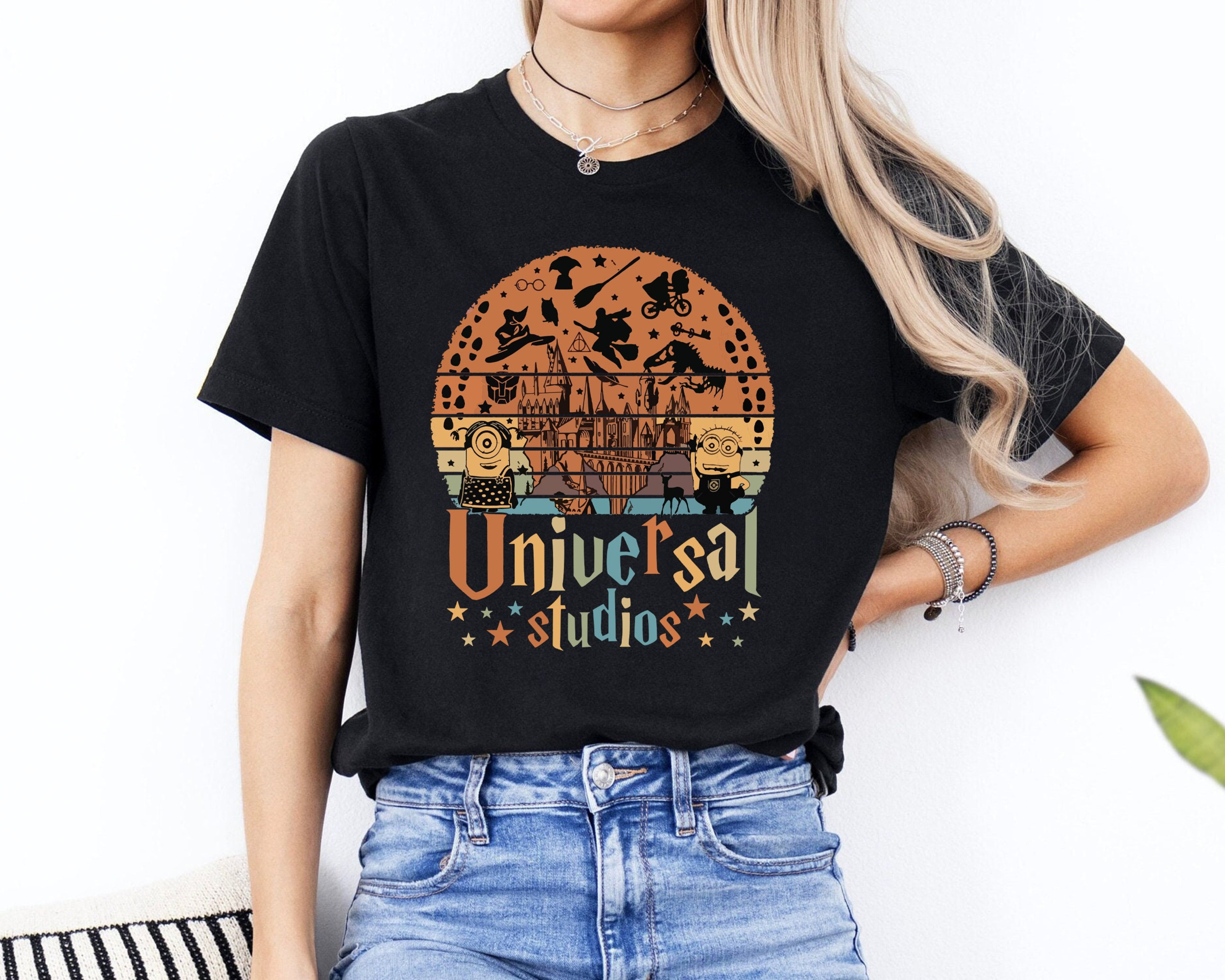 Vintage Disney Universal Studios Shirt, Universal Studios 2024 Trip