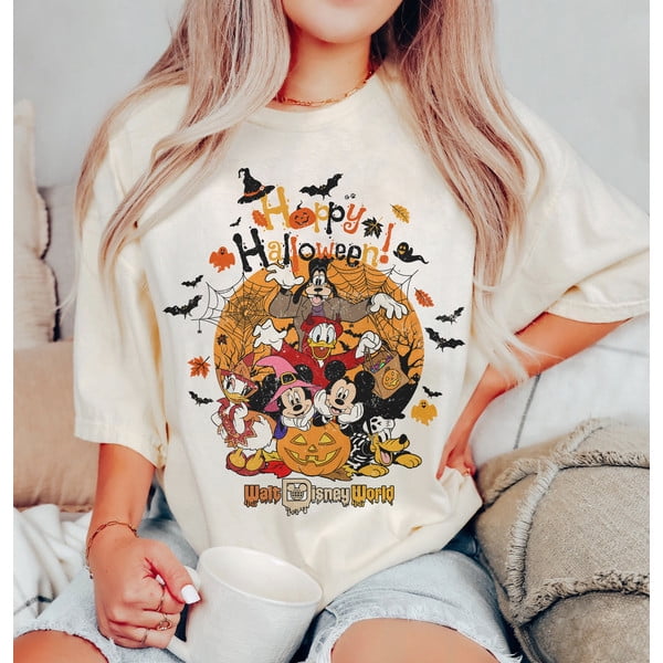 Vintage Disneyworld Halloween Shirt, Happy Halloween 2024 Shirt, Disney