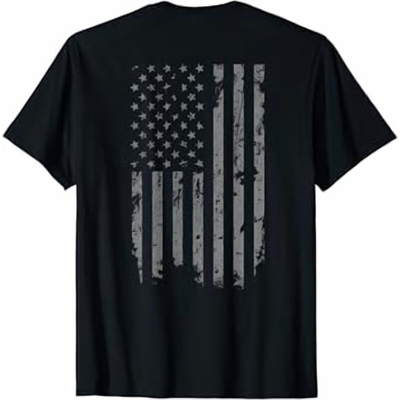 Vintage Distressed American Flag T-Shirt