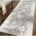 thumbnail image 1 of Vintage Distressed Boho Oriental Area Rug 2'x7' Gray Runner Rug, 1 of 7