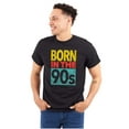 thumbnail image 1 of Vintage Distressed Born in the 90s Men's Graphic T Shirt Tees Brisco Brands S, 1 of 4