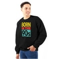 thumbnail image 1 of Vintage Distressed Born in the 90s Sweatshirt for Men or Women Brisco Brands S, 1 of 6