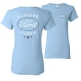 thumbnail image 1 of Vintage Distressed Genuine Ford Parts Cars and Trucks Front and Back Womens Graphic T-Shirt, Light Blue, Large, 1 of 2