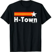 Vintage Distressed H-Town Houston Texas Strong Retro Houston T-Shirt