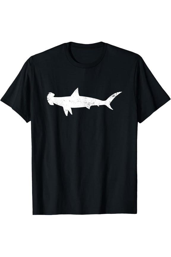 Vintage Distressed Hammerhead Shark T-Shirt