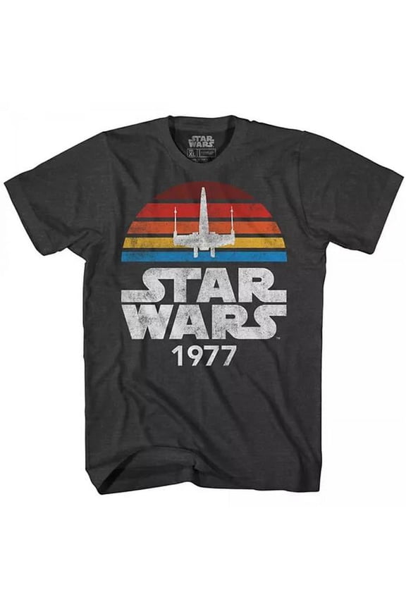 Vintage Distressed Logo X-Wing 1977 Style T-Shirt - 5XL
