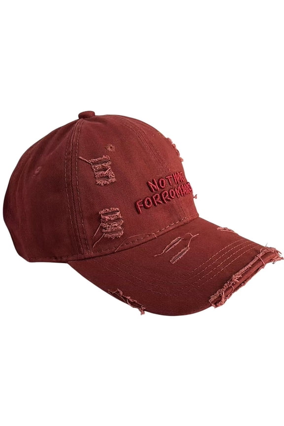Vintage Distressed Washed Adjustable Baseball Cap for Men Women,Streetwear Punk Hip Hop Unisex Hat,Outdoor Sports Hat,Matching Couple Hats