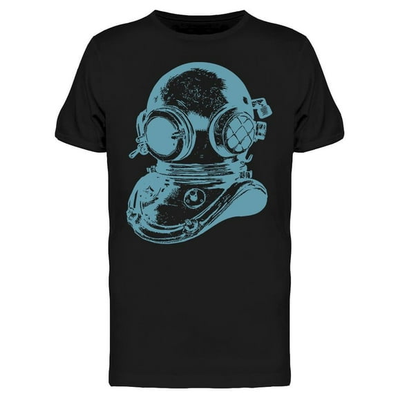 Vintage Diving Equipment T-Shirt Men -Image by Shutterstock, Male Large