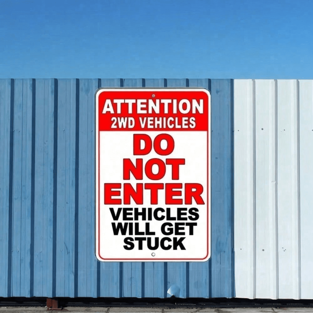 Vintage Do Not Enter Sign Metal Tin Sign Bar Garage Halloween Wall Decor