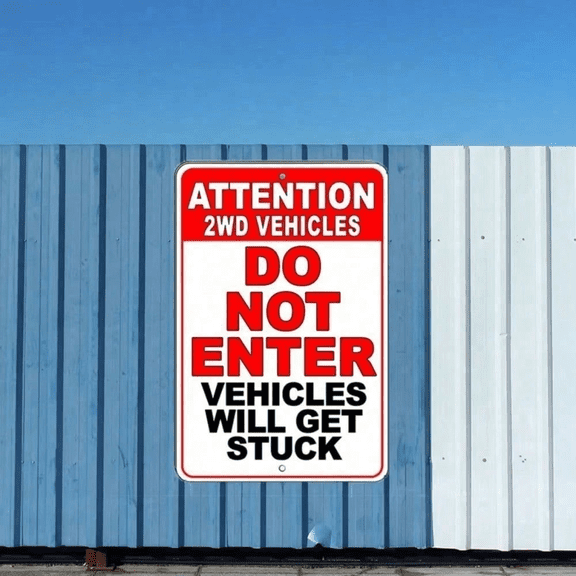 Vintage Do Not Enter Sign Metal Tin Sign Bar Garage Halloween Wall Decor