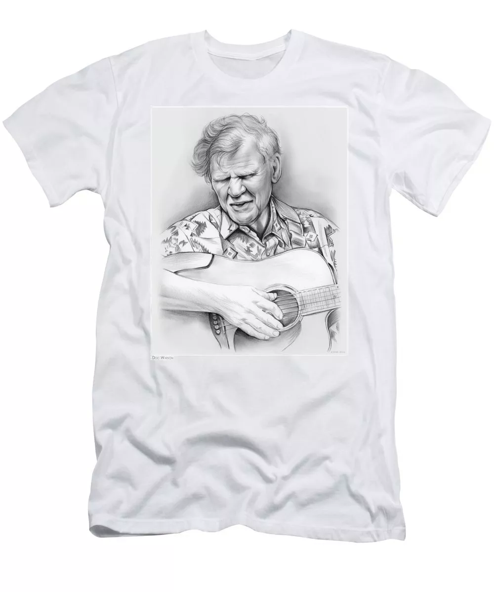Vintage Doc Watson Tshirt Eddy Merle My Dear Old Southern Home