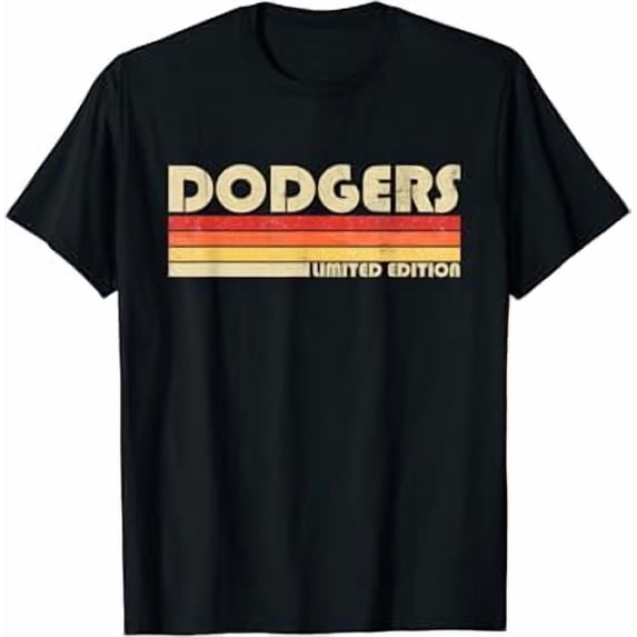 Vintage Dodgers Name Throwback Retro Gift Men Women Boy Girl Shirt Unisex S-5XL Hot Trending Shirt, Vintage Birthday Gift
