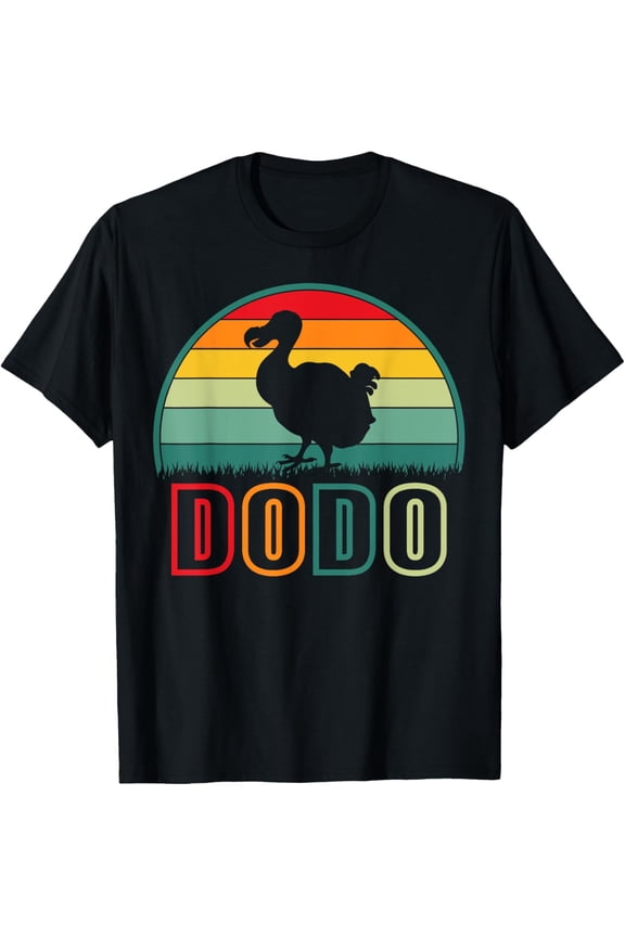 Vintage Dodo Bird Mauritius Flightless Doudo T-Shirt