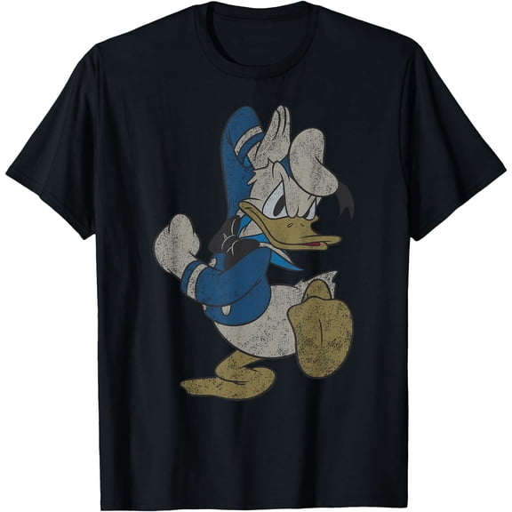 Vintage Donald Duck DTG Print Unisex T-Shirt