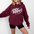 thumbnail image 1 of Vintage Dr Pepper EST.1885 Hoodie | Vintage Soda Lover Shirt | Cozy Graphic Pullover Gift for Fans, 1 of 5