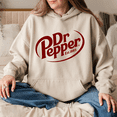 thumbnail image 1 of Vintage Dr Pepper Hoodie | Retro 1885 Vintage Soda Pullover | Hoodie for Soda Fans, 1 of 4