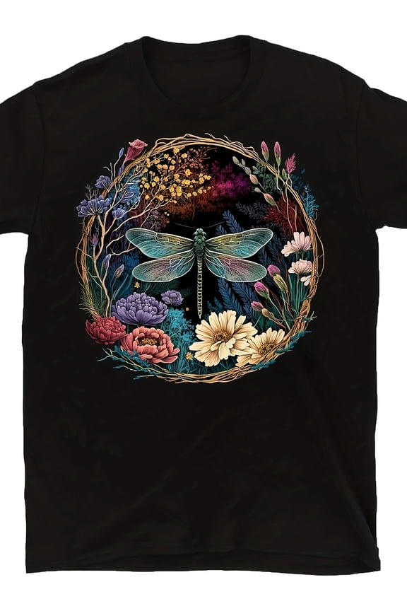 Vintage Dragonfly Men's T-shirts-220g