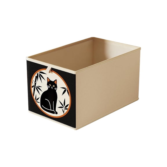 Vintage Drawer Type Cube Storage Bin Foldable Decorative Storage Box Wardrobe Underwear Socks Organizer