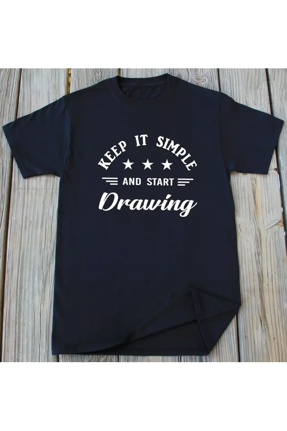 Vintage Drawing Artist T-Shirt Gift For Artist Painter Sketching Draw Drawing Lover Gift - Perfect Gifts For Everyone