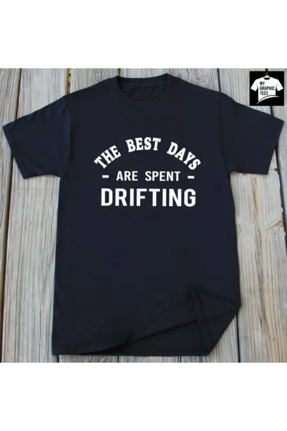 Vintage Drifting Lover T-Shirt Turbo Street Car Racing Drifter Tuner Drift Tee Shirt - Perfect Gifts For Everyone