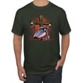 thumbnail image 1 of Vintage Driven By The Spirit Christian Verse Inspirational/Christian Men's Graphic T-Shirt, Forest Green, Medium, 1 of 3