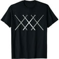 thumbnail image 1 of Vintage Drummer DrumSet Paradiddle Gift T-Shirt, 1 of 3