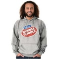 thumbnail image 1 of Vintage Dubble Bubble Gum Double Logo Hoodie Sweatshirt Women Men Brisco Brands S, 1 of 6