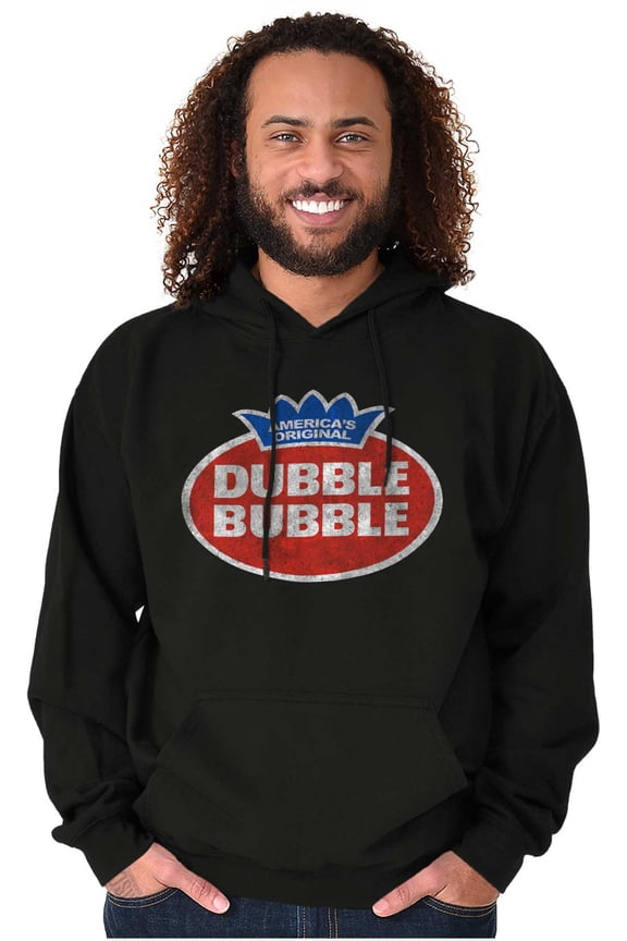 Vintage Dubble Bubble Gum Double Logo Hoodie Sweatshirt Women Men Brisco Brands X
