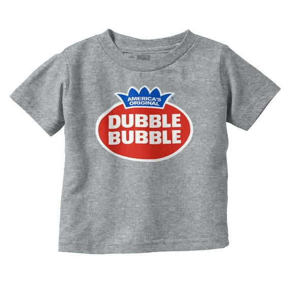 Vintage Dubble Bubble Gum Double Logo Toddler Boy Girl T Shirt Infant Toddler Brisco Brands 18M
