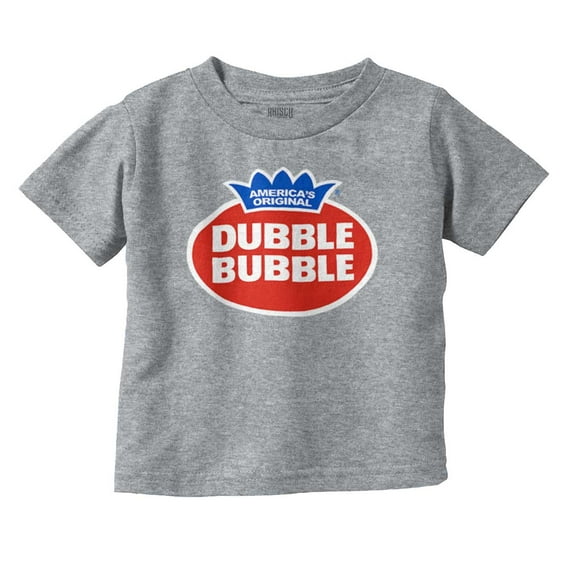 Vintage Dubble Bubble Gum Double Logo Toddler Boy Girl T Shirt Infant Toddler Brisco Brands 24M