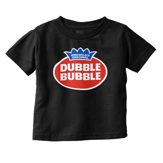 Vintage Dubble Bubble Gum Double Logo Toddler Boy Girl T Shirt Infant Toddler Brisco Brands 4T