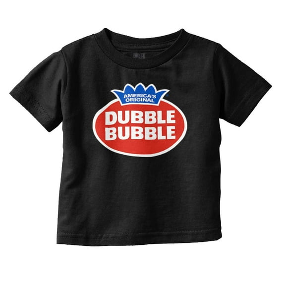 Vintage Dubble Bubble Gum Double Logo Toddler Boy Girl T Shirt Infant Toddler Brisco Brands 5T
