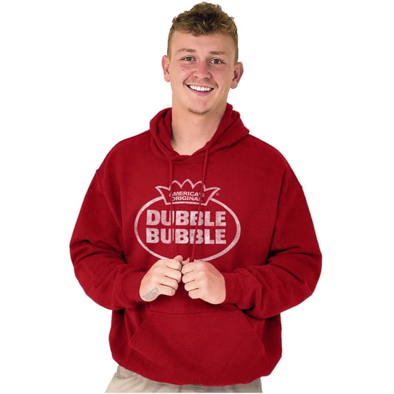 Vintage Dubble Bubble Original Logo Hoodie Sweatshirt Women Men Brisco Brands S