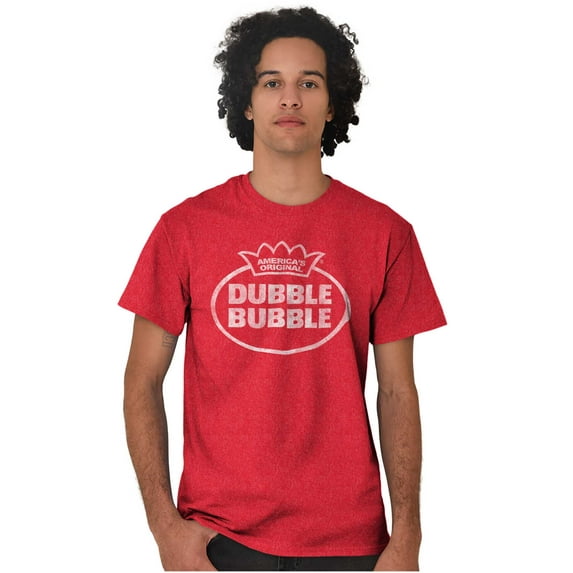 Vintage Dubble Bubble Original Logo Men's Graphic T Shirt Tees Brisco Brands M