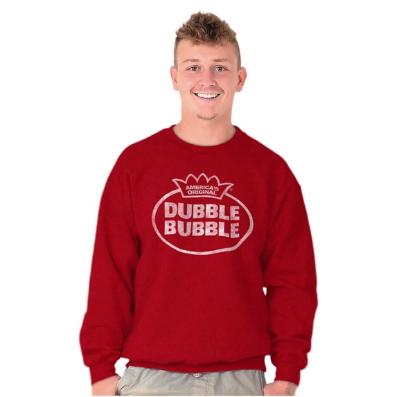 Vintage Dubble Bubble Original Logo Sweatshirt for Men or Women Brisco Brands 4X