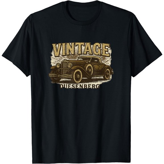 Vintage Duesenberg Classic Car Retro Distressed T-Shirt, Unisex T-Shirt