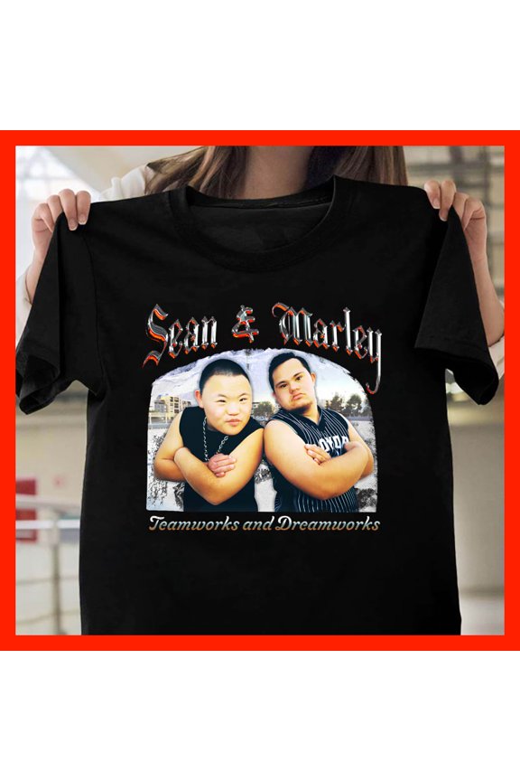 Vintage Duo Graphic T-Shirt - Teamwork & Dreams Motivational Tee T621, for men and women, Extended Sizes Up to 5XL