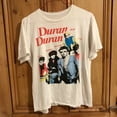 thumbnail image 1 of Vintage Duran Duran Graphic Men's Band Men S-234XL White T-Shirt C059, 1 of 2