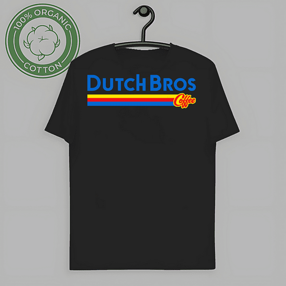 Vintage Dutch Bros Coffee Logo Food Chain Restaurant Funny T shirt S-5XL-TH65866