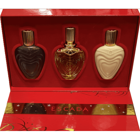 Vintage ESCADA 3PCs Women Set 1.7 oz EDP spray + 3.4 oz Lotion + Bath Shower Gel