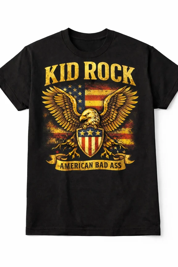 Vintage Eagle Graphic Black Distressed Rock Style Fashion Unisex T-Shirt ,up to size 5XL