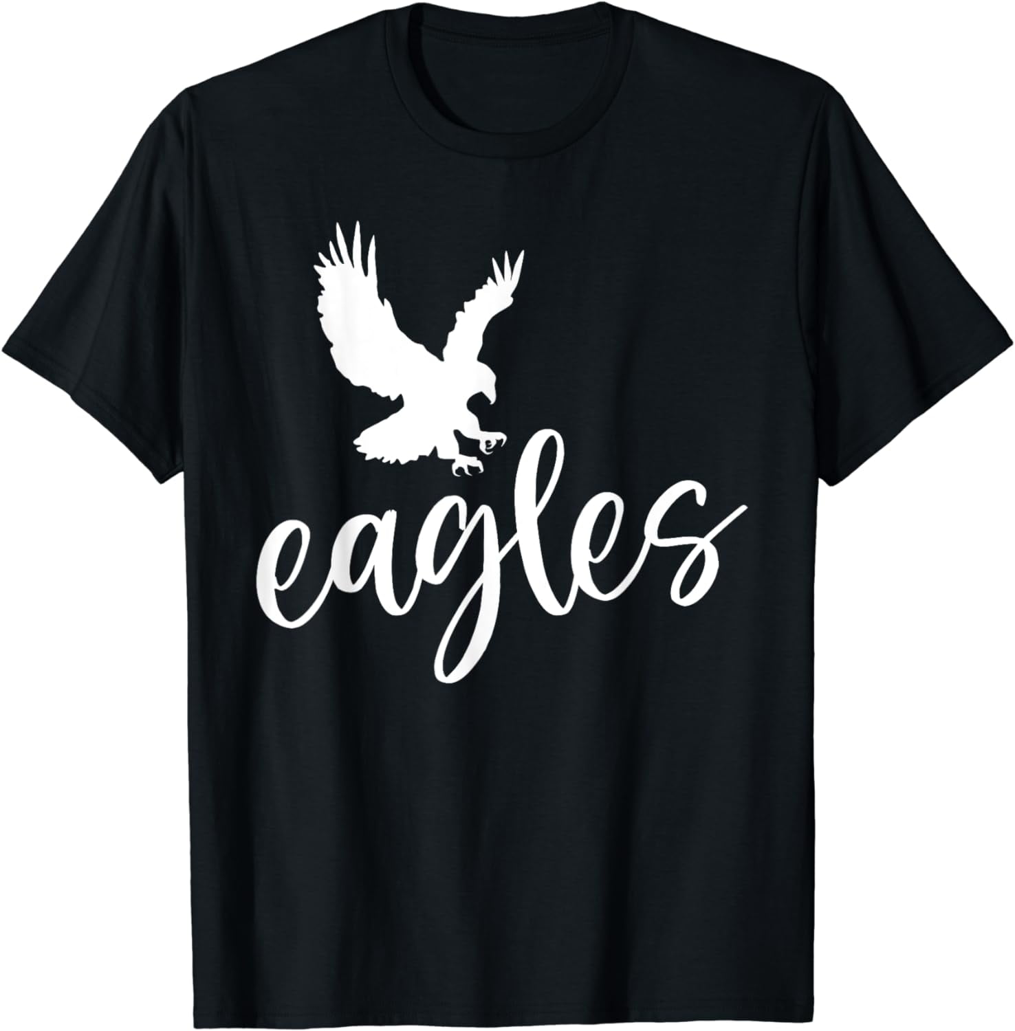 Vintage Eagles Flying Bird Inspirational Eagles Fly Design T-Shirt