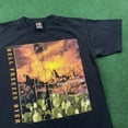 Vintage Eagles Shirt Mens XL Black 90S Hell Freezes Over Tour Band Tee