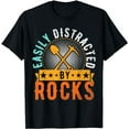 thumbnail image 1 of Vintage Easily Distracted By Rocks Paleontology T-Shirt, 1 of 5