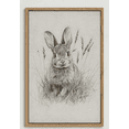 thumbnail image 1 of Vintage Easter Bunny Canvas Wall Art, Antique Spring Rabbit Painting, Rustic Dark Moody Rabbit Poster, Retro Esater Art Canvas, Cute Farmhouse Animal Wall Art, Nursery Wall Art 8x10inch Framed, 1 of 7
