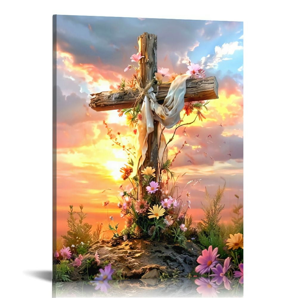 Vintage-Easter-Christian-Cross