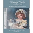 thumbnail image 1 of Vintage Easter Coloring Fun: A Grayscale Adult Coloring Book (Paperback) by Vicki Becker, 1 of 1