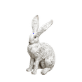 thumbnail image 1 of Vintage Easter decor, Easter decor Outdoor, 14 in Sitting Animal Sculpture, 1 Pc, off-White Speckled, Outdoor Patio decor, Spring Yard decor, Farmhouse Spring, Holiday Gift (176, 1 of 5
