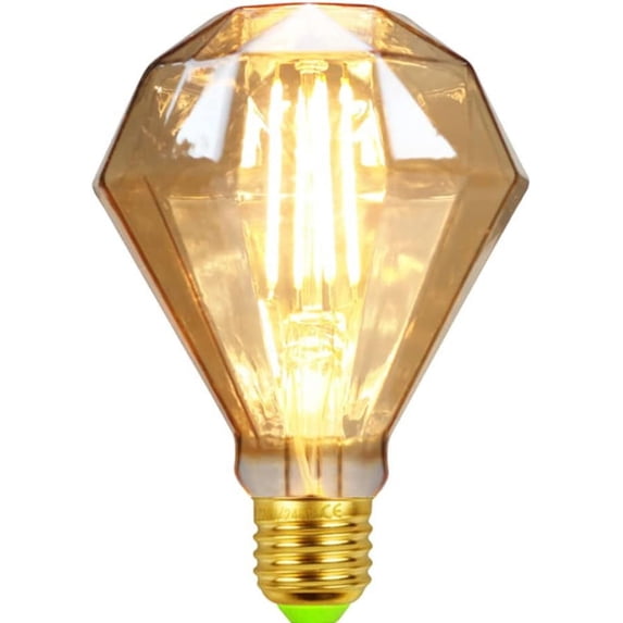 Vintage Edison Light Bulb, 40W Edison Screw Bulb Dimmable Vintage Light Bulbs E27 Decorative Light Bulbs Warm